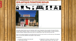 Desktop Screenshot of edsantiquerepair.com